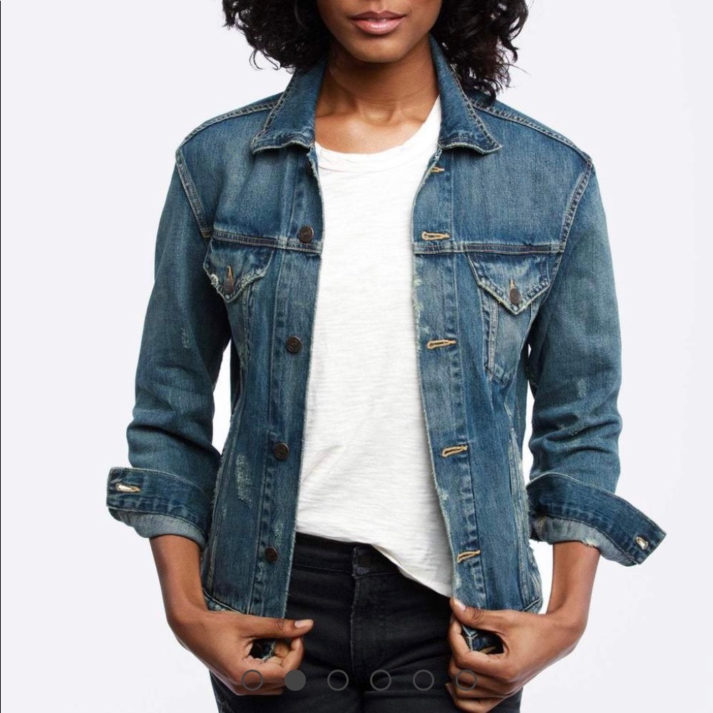 Mina Medium Wash Denim Jacket